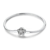 Petal Flower Charm Bracelet