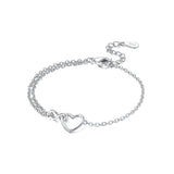 Hollow Heart Eternal Love Bracelet
