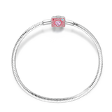 Pink Camera Charm Bracelet
