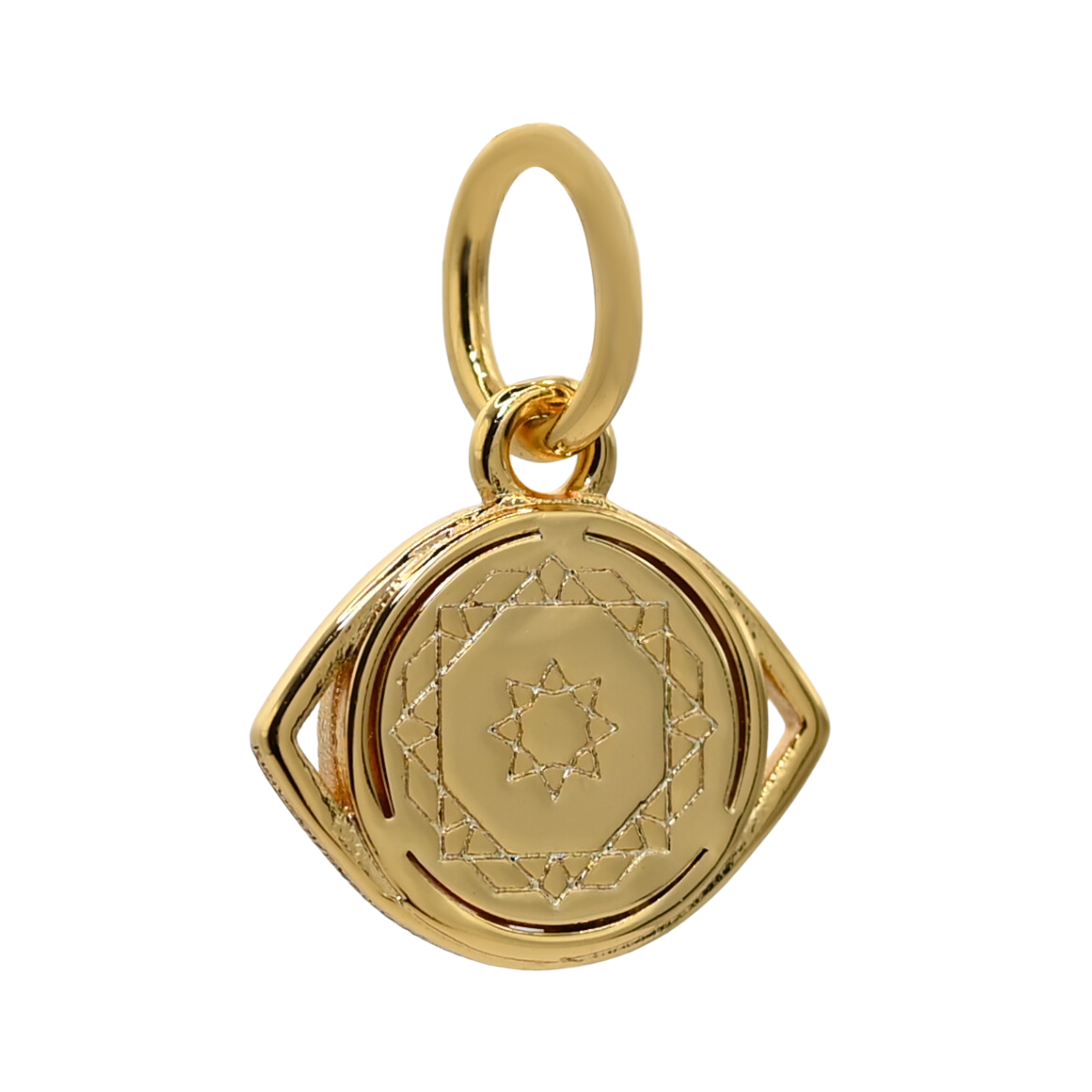 Marvel Doctor Strange Eye of Agamotto Gold Dangle Charm