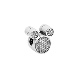 Disney Mickey Mouse Sparkling Zircon Clip Charm