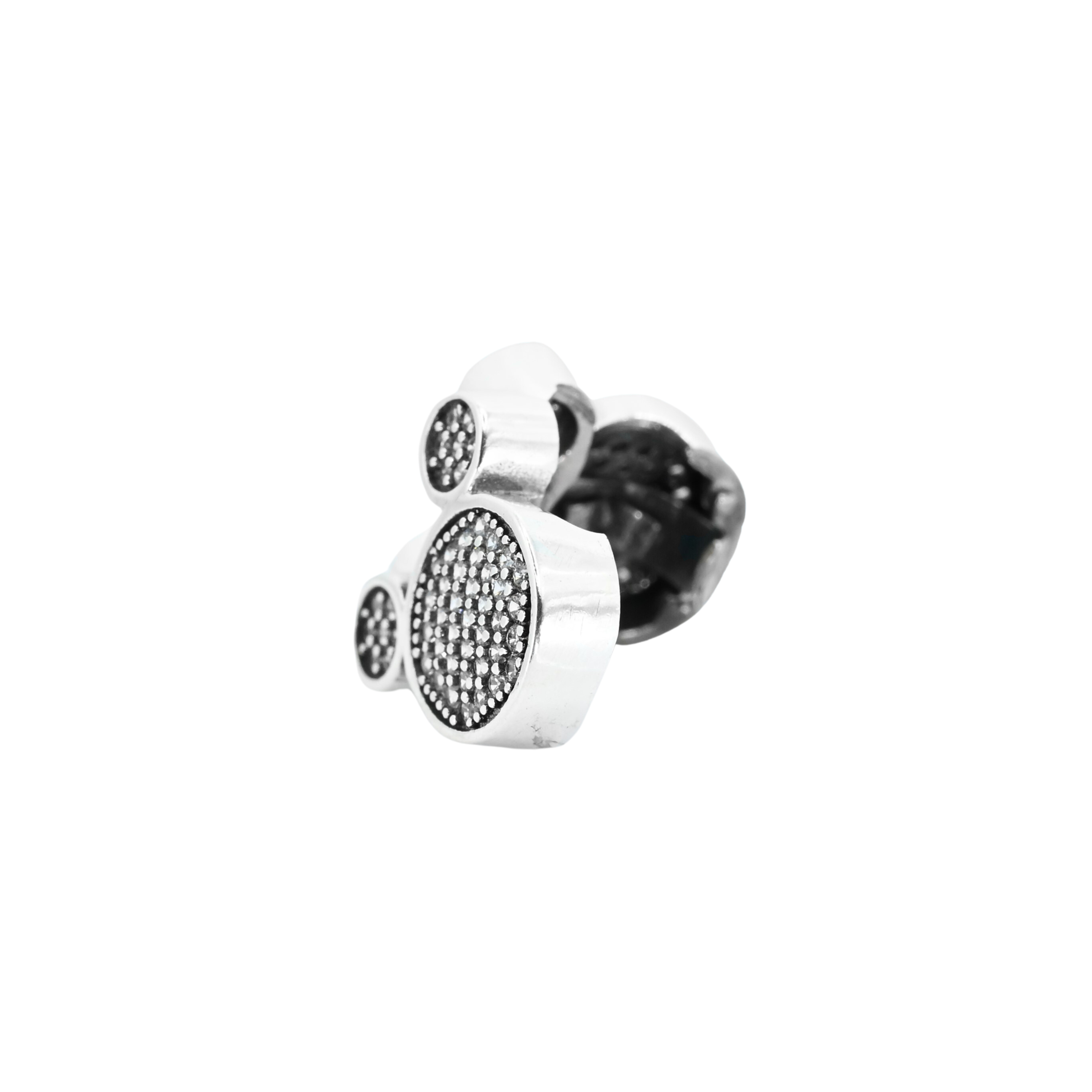 Disney Mickey Mouse Sparkling Zircon Clip Charm