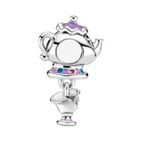 Disney Beauty and the Beast Mrs Potts and Chip Dangle Charm