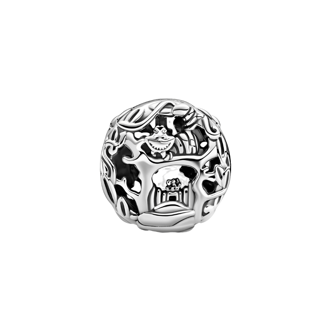 Disney Alice in Wonderland Cheshire Cat and Absolem Charm