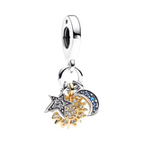 You Are My Sun Moon and Stars Dangle Charm