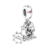 Disney Bambi and Thumper Christmas Dangle Charm