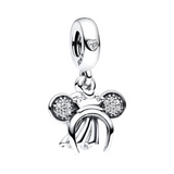 Disney Minnie Mouse Bridal Headband and Ring Dangle Charm