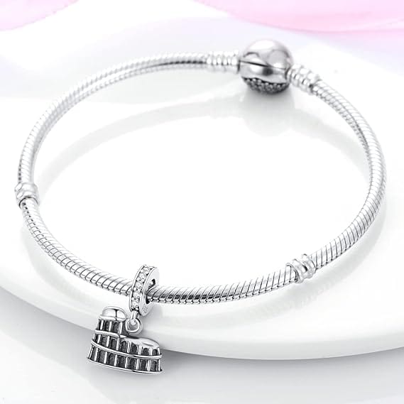Ancient Rome Colosseum Dangle Charm