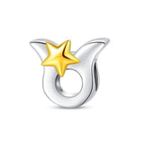 Gold Star Astrology Signs Zodiac Constellation Charms
