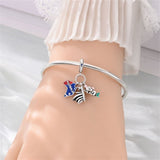 Australia Map, Koala & Sydney Opera House Dangle Charm