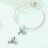 “Be Yourself” Hummingbird Dangle Charm