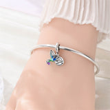 “Be Yourself” Hummingbird Dangle Charm