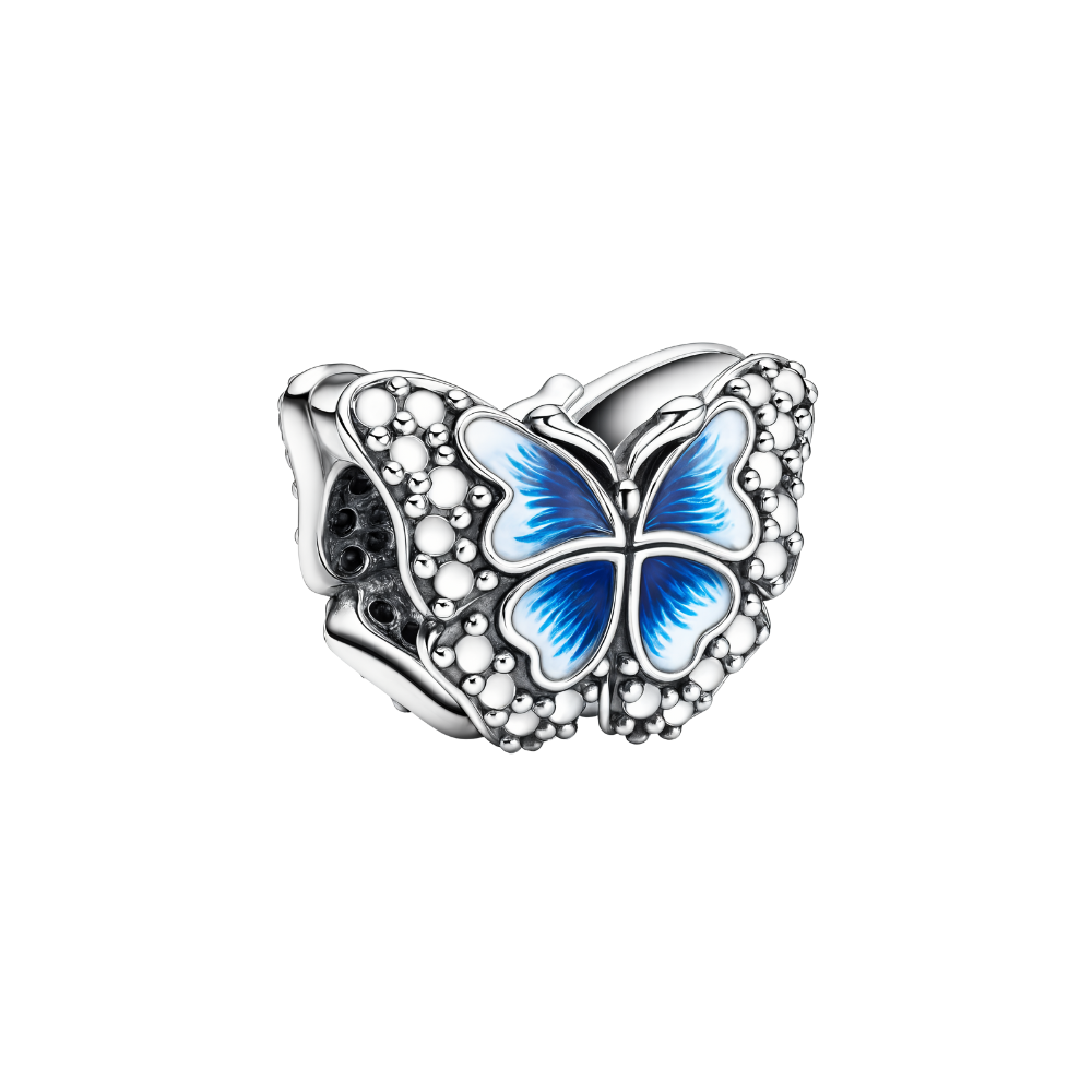 Blue Butterfly Charm
