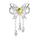 Butterfly Birthstone Dangle Charms