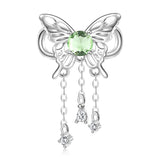 Butterfly Birthstone Dangle Charms