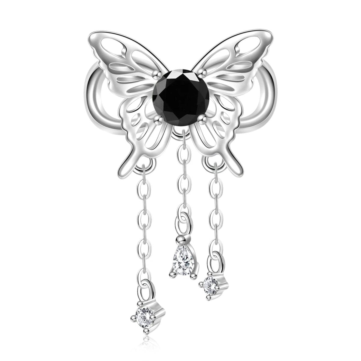 Butterfly Birthstone Dangle Charms