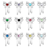 Butterfly Birthstone Dangle Charms