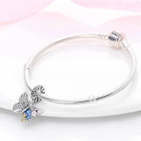 Butterfly Flower Charm