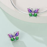 Colorful Butterfly Charm