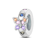 Colorful Butterfly Spacer Charm