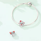 Cute Hedgehog with Mushroom Charm