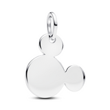 Disney Mickey Mouse Silhouette Pendant Charm