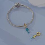 Glow in the Dark Luminous Blue Whale Shark Dangle Charm
