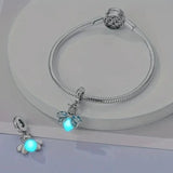 Glow in the Dark Luminous Firefly Dangle Charm