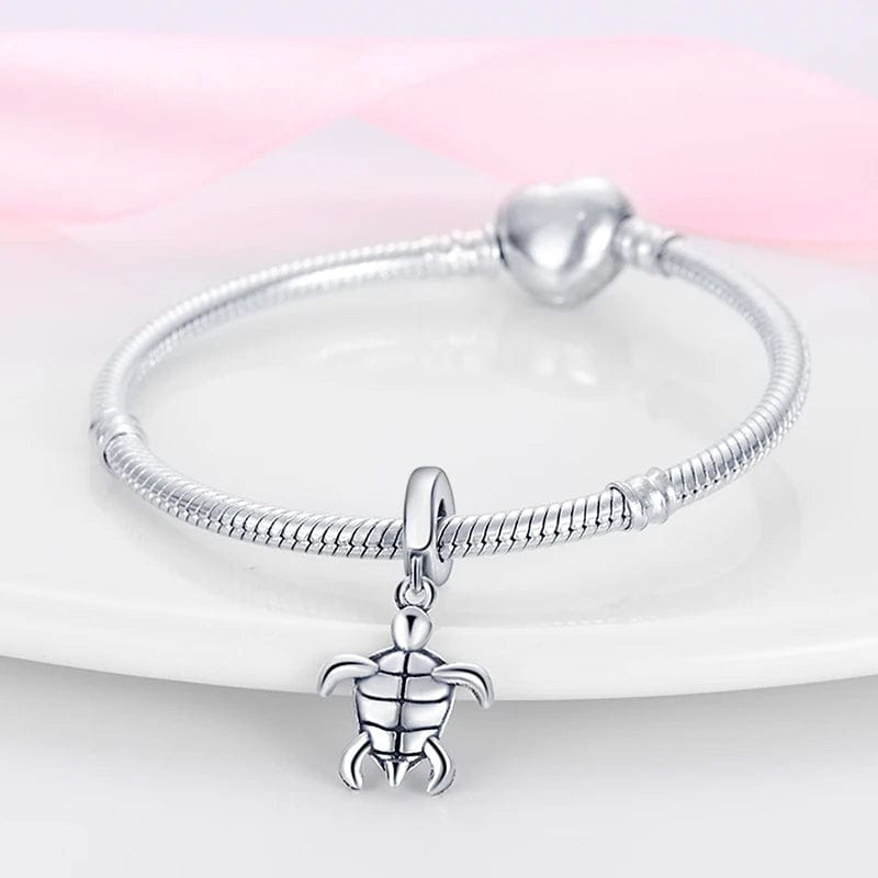Glow in the Dark Luminous Ocean Turtle Dangle Charm
