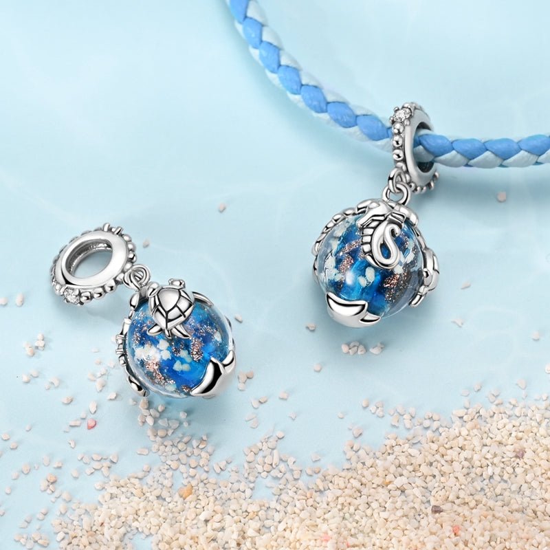 Glow in the Dark Luminous Seahorse Dangle Charm