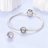 Glow in the Dark Luminous Smiling Cat Charm
