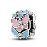 Glow in the Dark Luminous Spacer Butterflies Charm