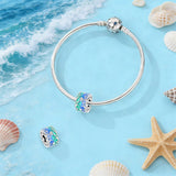 Glow-in-the-Dark Ocean Shell & Starfish Clip Charm