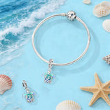 Glow-in-the-Dark Sea Turtle Ocean Dangle Charm