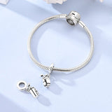 Golf Bag & Clubs Dangle Charm