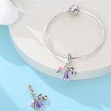 Holland Windmill, Tulips & Cow Dangle Charm