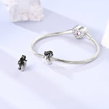 Lazy Black Cat Charm