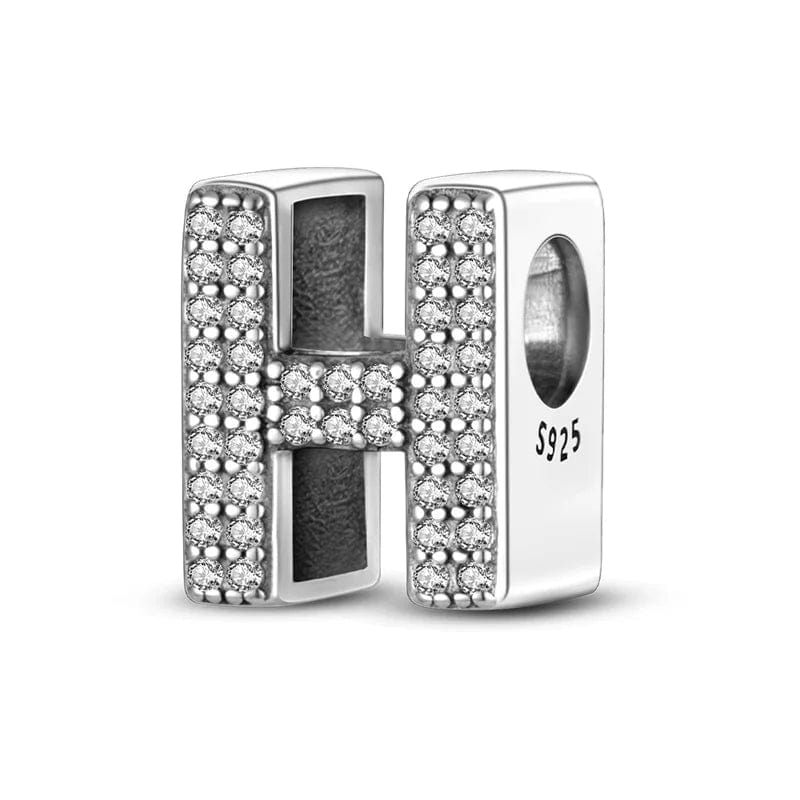 Sparkling Letter A~Z Alphabet Charm