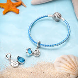 Love the Ocean Starfish Locket Dangle Charm