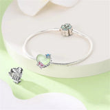 Luminous Butterfly Heart Glow Charm