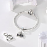 Milan Cathedral with Cross Dangle Charm