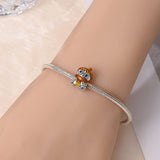 Owl Charm with Scarf and Beanie