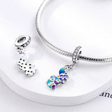 Peacock Dangle Charm
