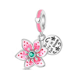 Pink Blossom “Life in Full Bloom” Dangle Charm