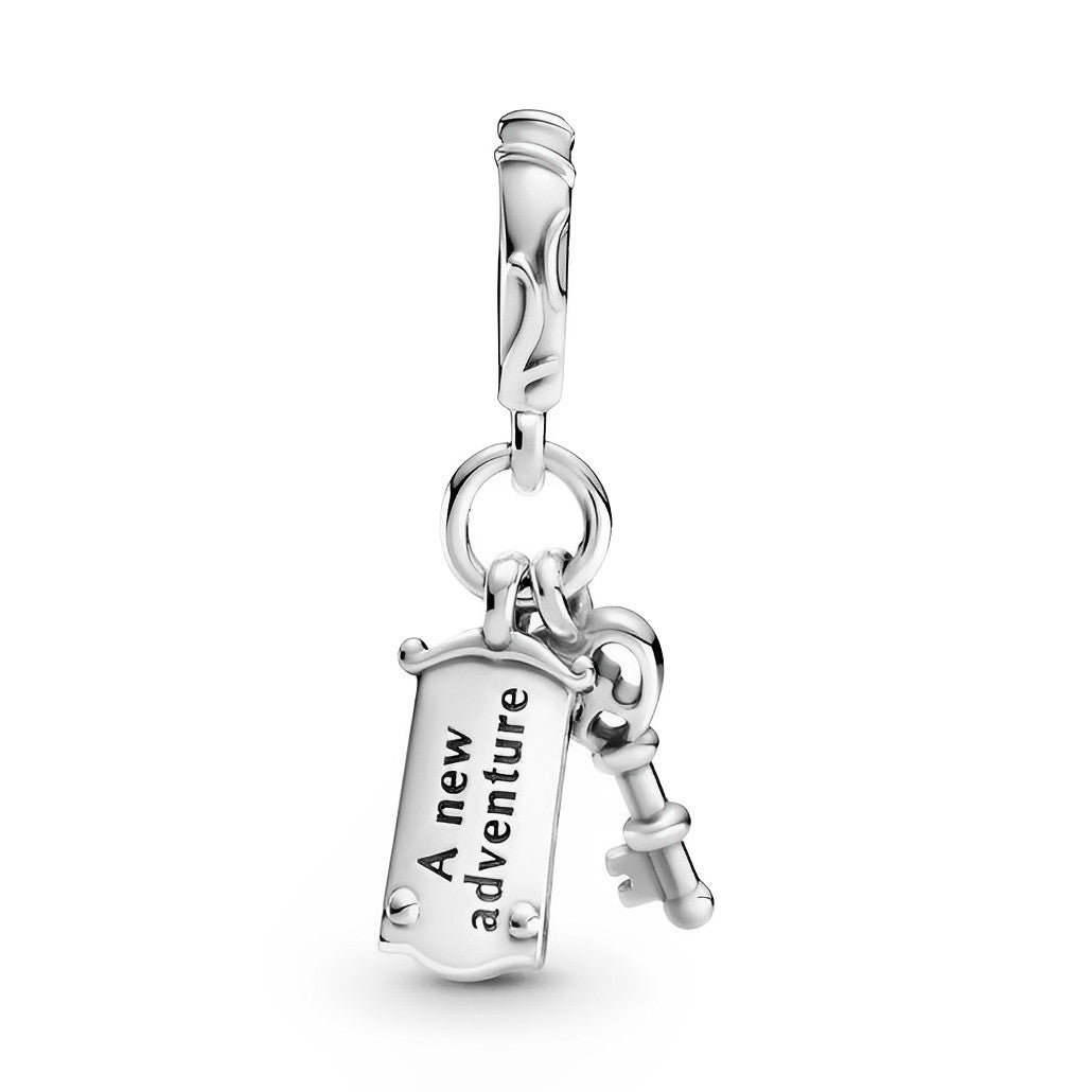 Disney Alice in Wonderland Key and Door Knob Dangle Charm