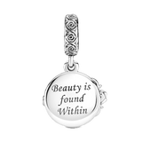 Disney Beauty and the Beast Belle and Beast Dangle Charm