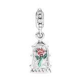 Disney Beauty and the Beast Enchanted Rose Dangle Charm