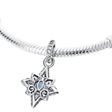 Disney Cinderella Blue Star Pendant Charm