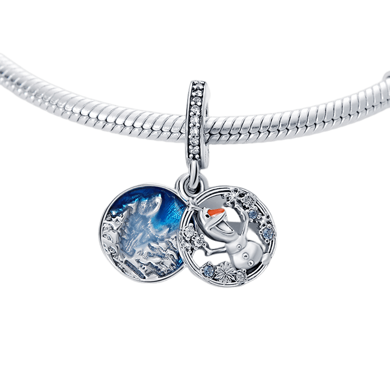 Disney Frozen Olaf Snowy Dangle Charm