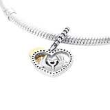 Disney Mickey Mouse I Love You Heart Dangle Charm